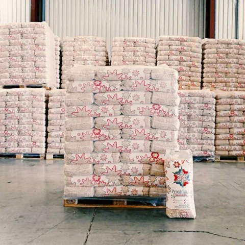 Palé de pellets Proxima Star