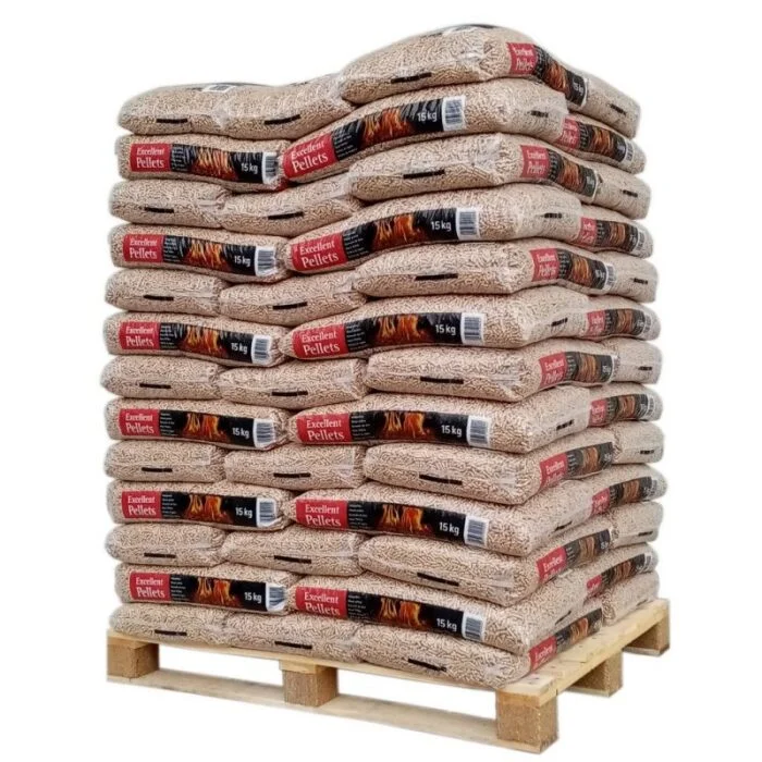 Excellent pellets – palé de 65 sacos de 15 kg