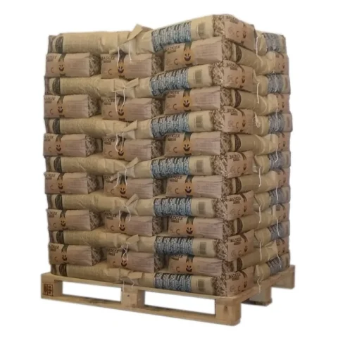 Pellet Badger – palé con 65 sacos de 15 kg