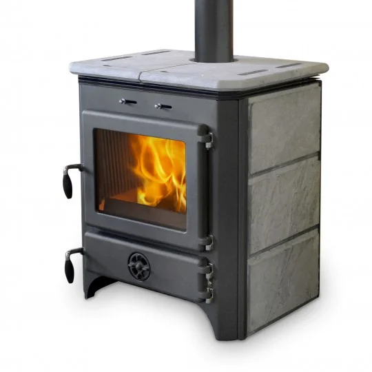 Estufa de leña Vulkan 14 kW